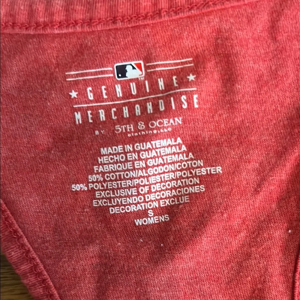 MLB Pink Tank Top Athletic Style - Picture 3 of 4